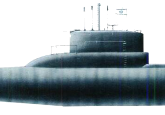 Корабль INS Gal [Submarine] - чертежи, габариты, рисунки